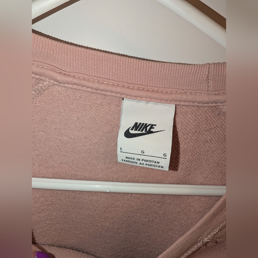 Nike Pink Women's Sweater - Picture 3 of 5